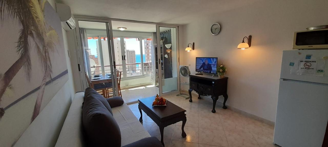 Sea View In Rincon De Loix- Parking, Pool, Wi-fi Appartement